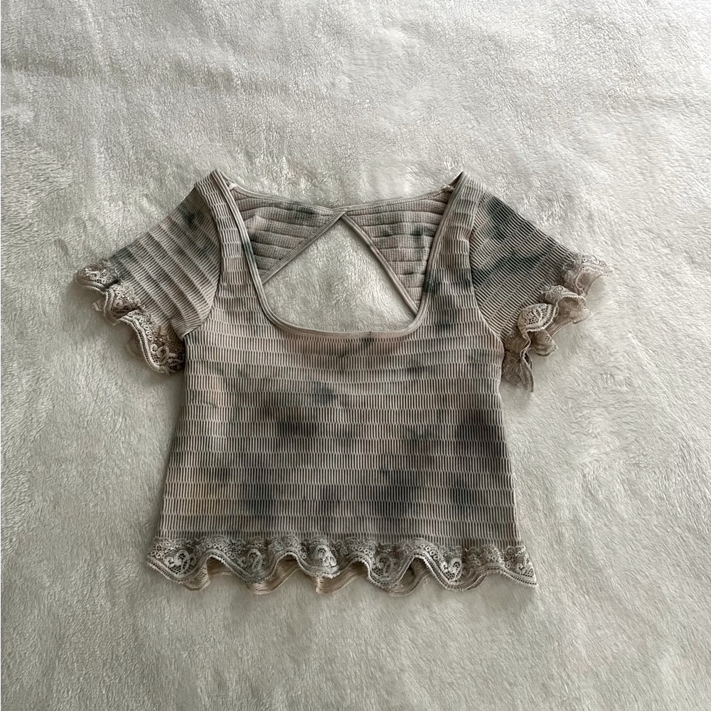 Dirtbag Camo Crop Top